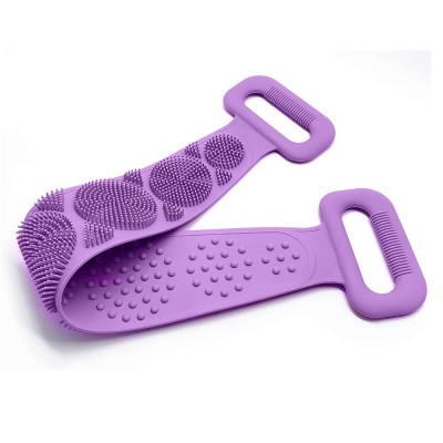 Flexible Magic Brush Scrubber Skin Cleaning Silicone Bath Brushes Body Scrubber Rubbing Back Mud Peeling Body Massage